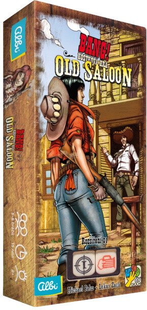 Lojë tavoline Albi Bang! - Old Saloon