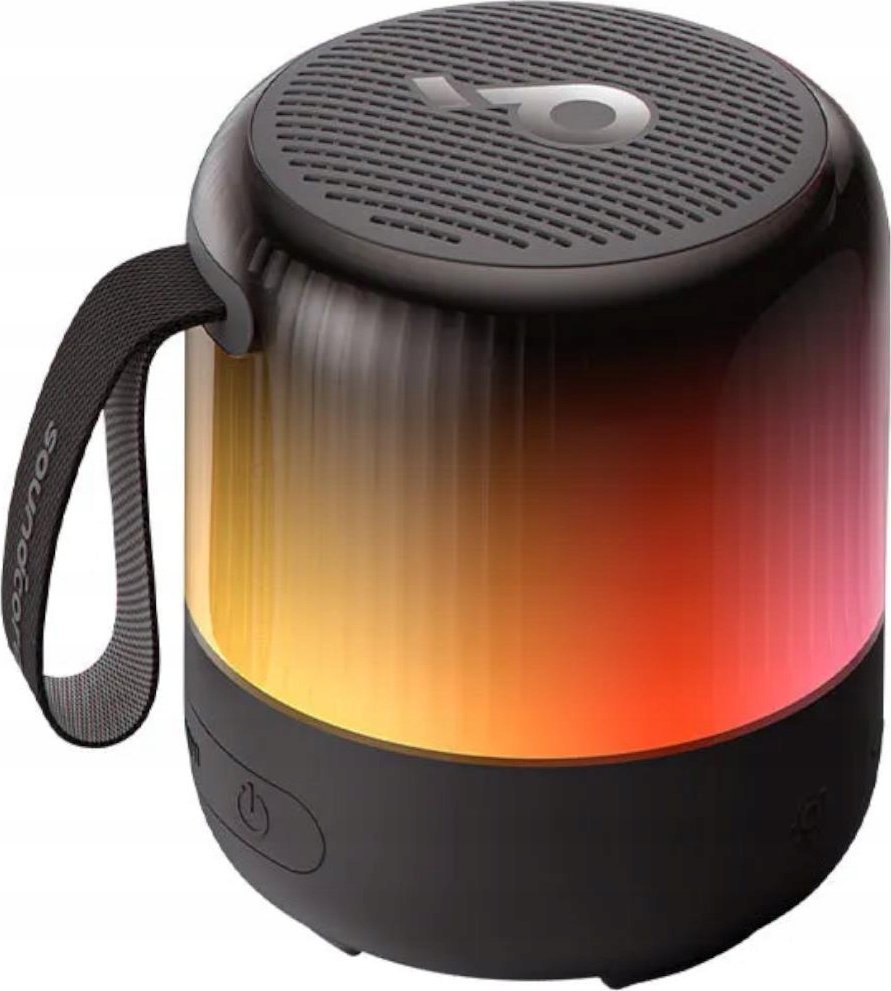 Altoparlant Bluetooth Anker Speaker Glow Mini, portativ, 12 orë bateri, i zi