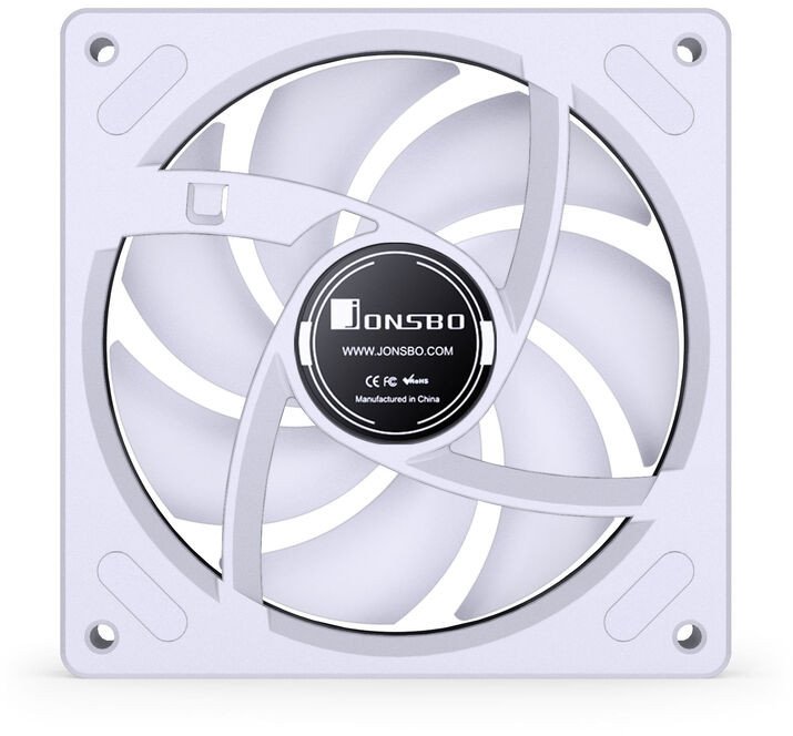 Ventilator kasë Jonsbo ZB-120, 120mm, PWM ARGB, i bardhë