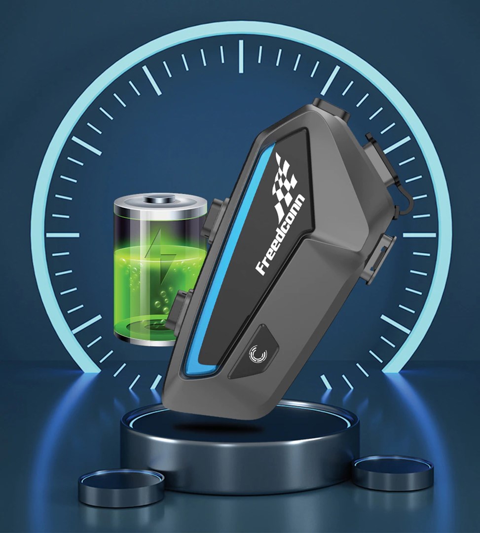 Interkom Moto FREEDCONN FX, 2000m, i argjendtë