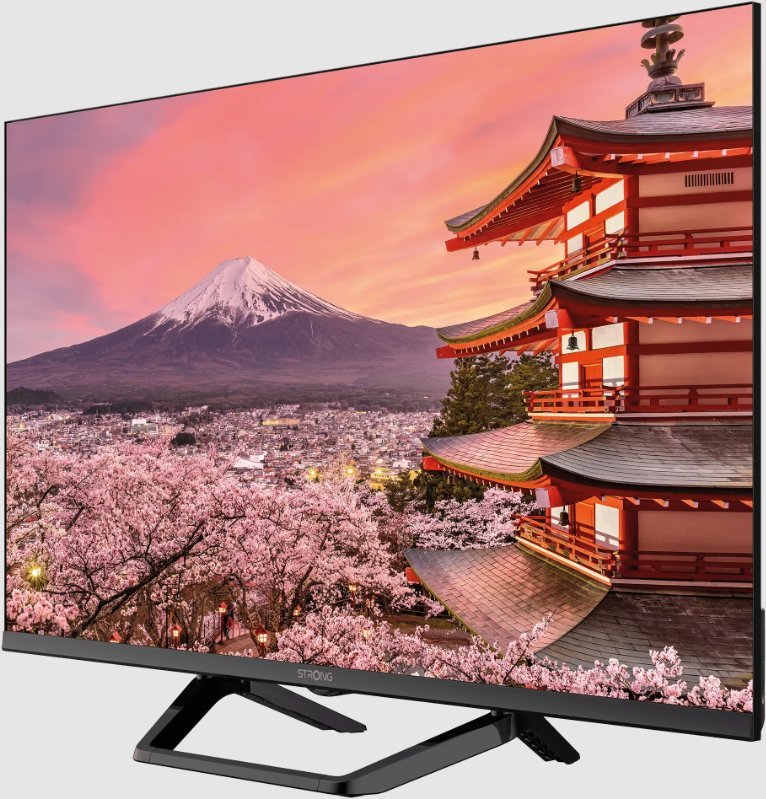 Смарт Андроид телевизор 32\", HD, без рамка, црн