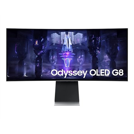Monitor Samsung Odyssey G8 OLED, 34", Ultra-WQHD, i argjendtë