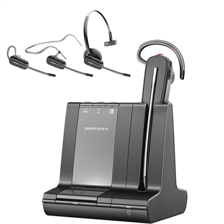 Kufje wireless Plantronics Savi 8240 Office, Convertible, 500 ft rreze, e zezë