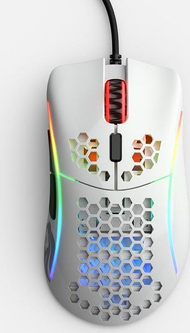 Maus Glorious PC Gaming, 12000 DPI, i bardhë