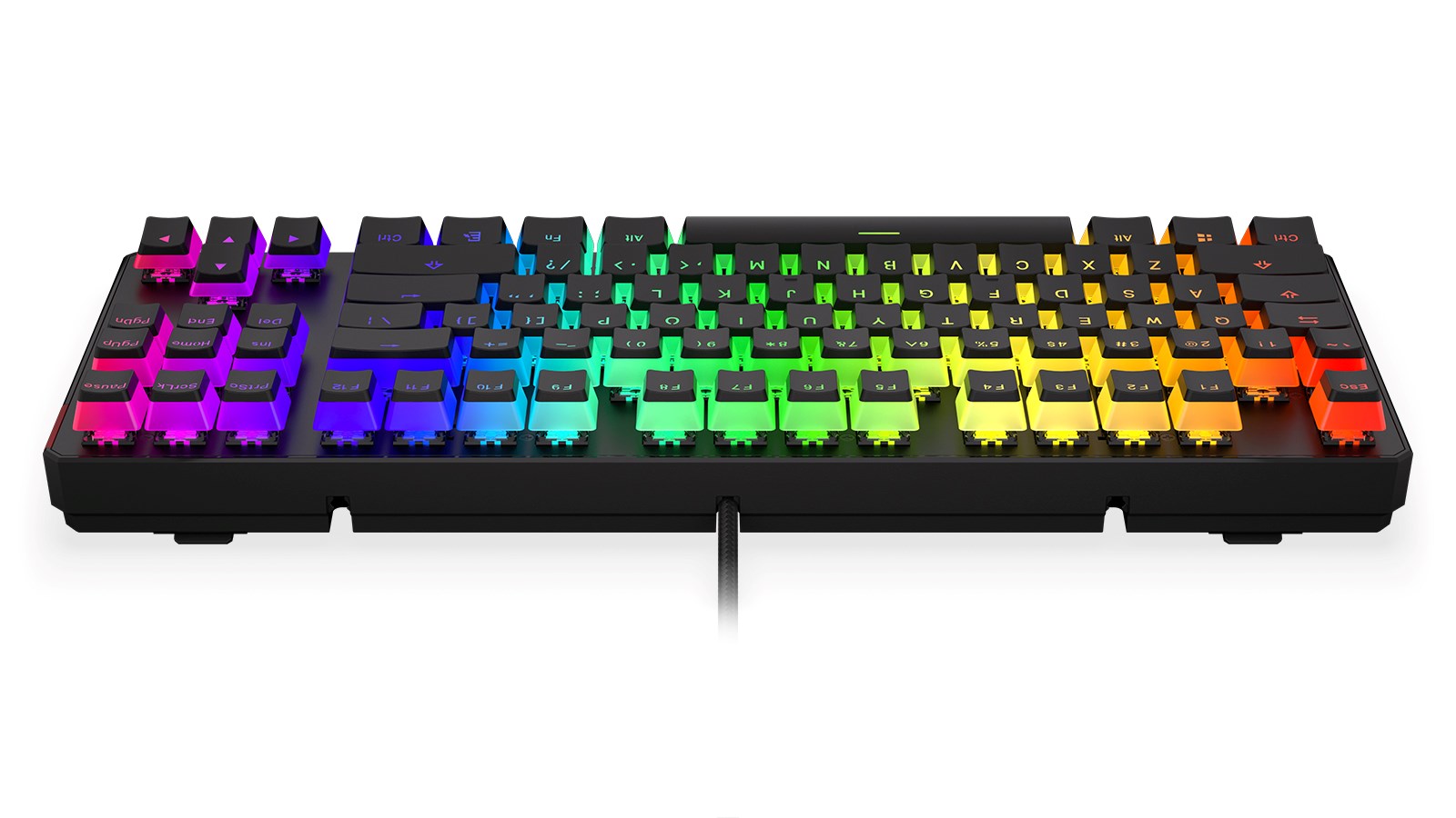 Tastierë mekanike Gaming Endorfy THOCK TKL PUD, USB, Kailh Blue, RGB