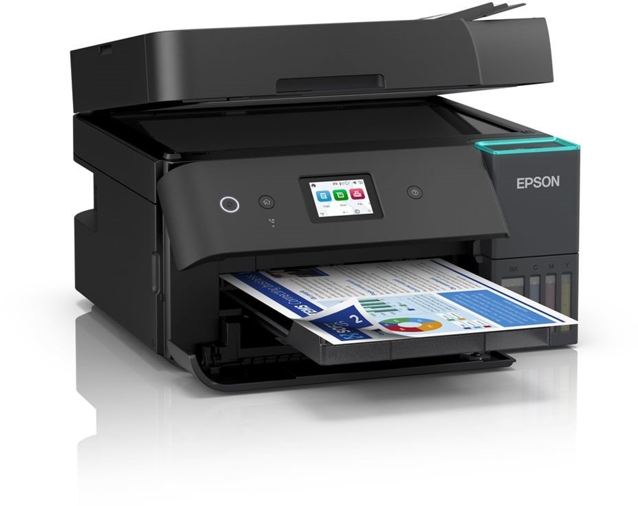 Pajisje multifunksionale Epson EcoTank L6390, A4, Wi-Fi, e zezë