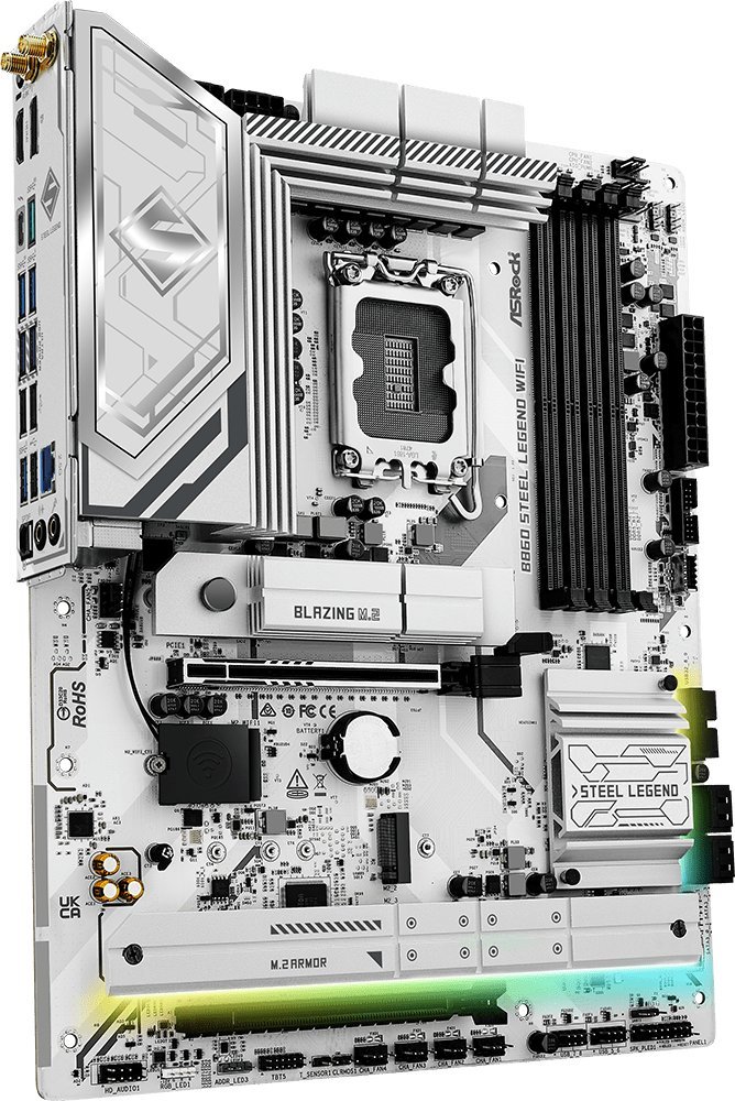 Pлоча Asrock B860 Steel Legend WiFi, ATX, DDR5, LGA 1851