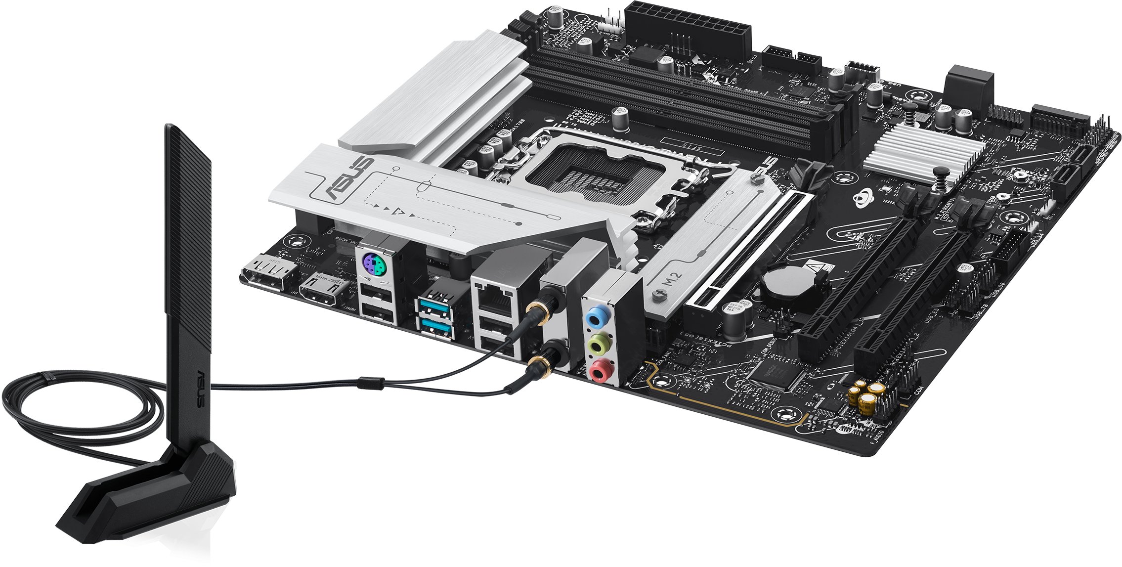 Pllakë amë ASUS PRIME B760M A WIFI II, Intel LGA 1700, DDR5, micro ATX