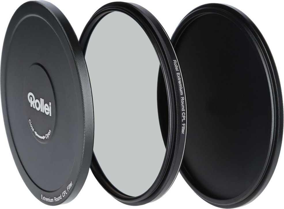 Filter polarizues Rollei Extremium Pol, i rrumbullakët, i zi