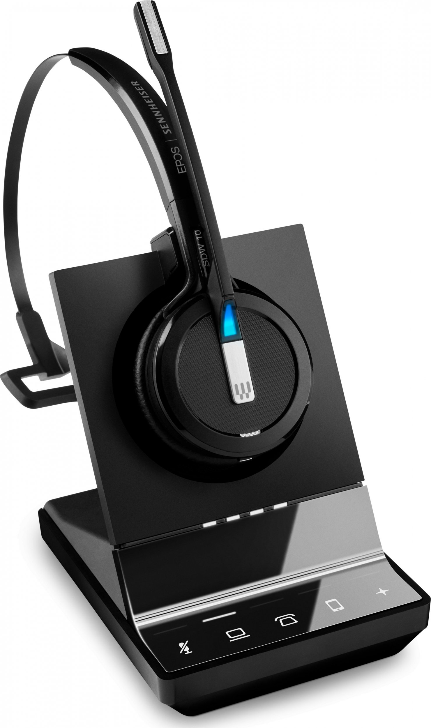 Безжични слушалки Epos Impact SDW 5031, досег 180 m, црни