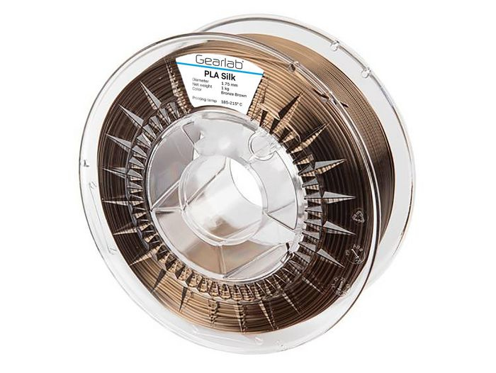 Filament 3D Gearlab GLB251235 PLA Silk, 1.05kg, diametër 1.75mm, bronz