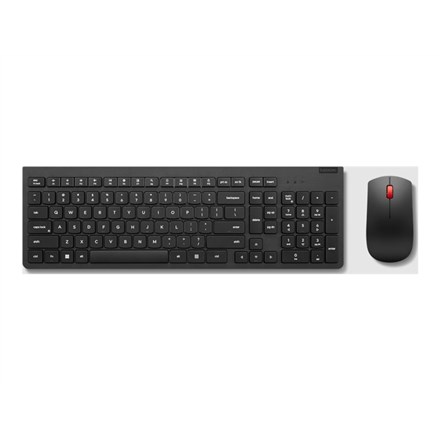 Set tastierë dhe maus Lenovo Essential Wireless Combo Gen2, i zi