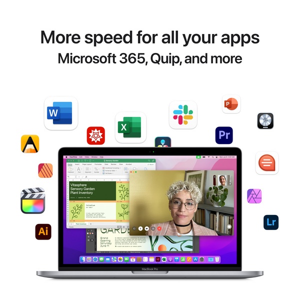 Apple MacBook Pro 13.3", M2 8-core, 16GB, 512GB, 10-core GPU, Space Grey