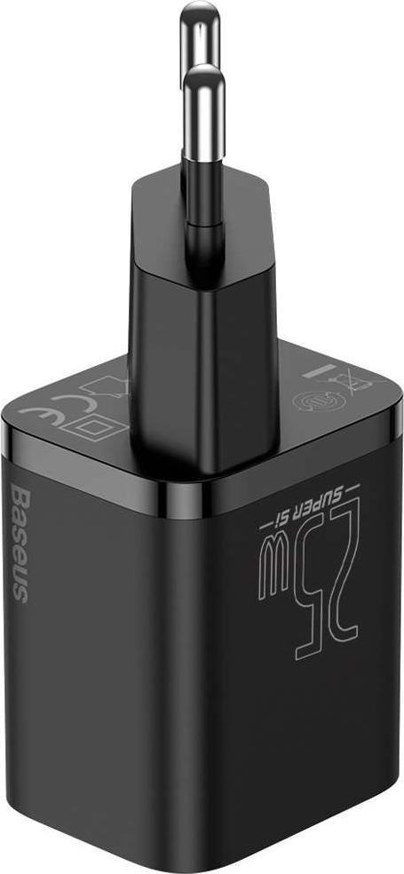 Полнач за ѕид Baseus Super Si BSU3039, 25W, USB C, бел