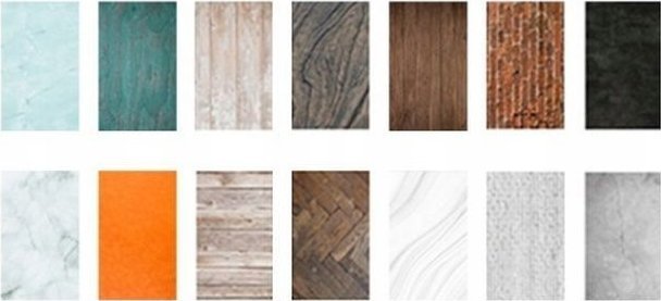 Tavolinë fotografike Puluz Shadowless Studio, 2x 42x29cm, 14 sfond fotografik, e bardhë