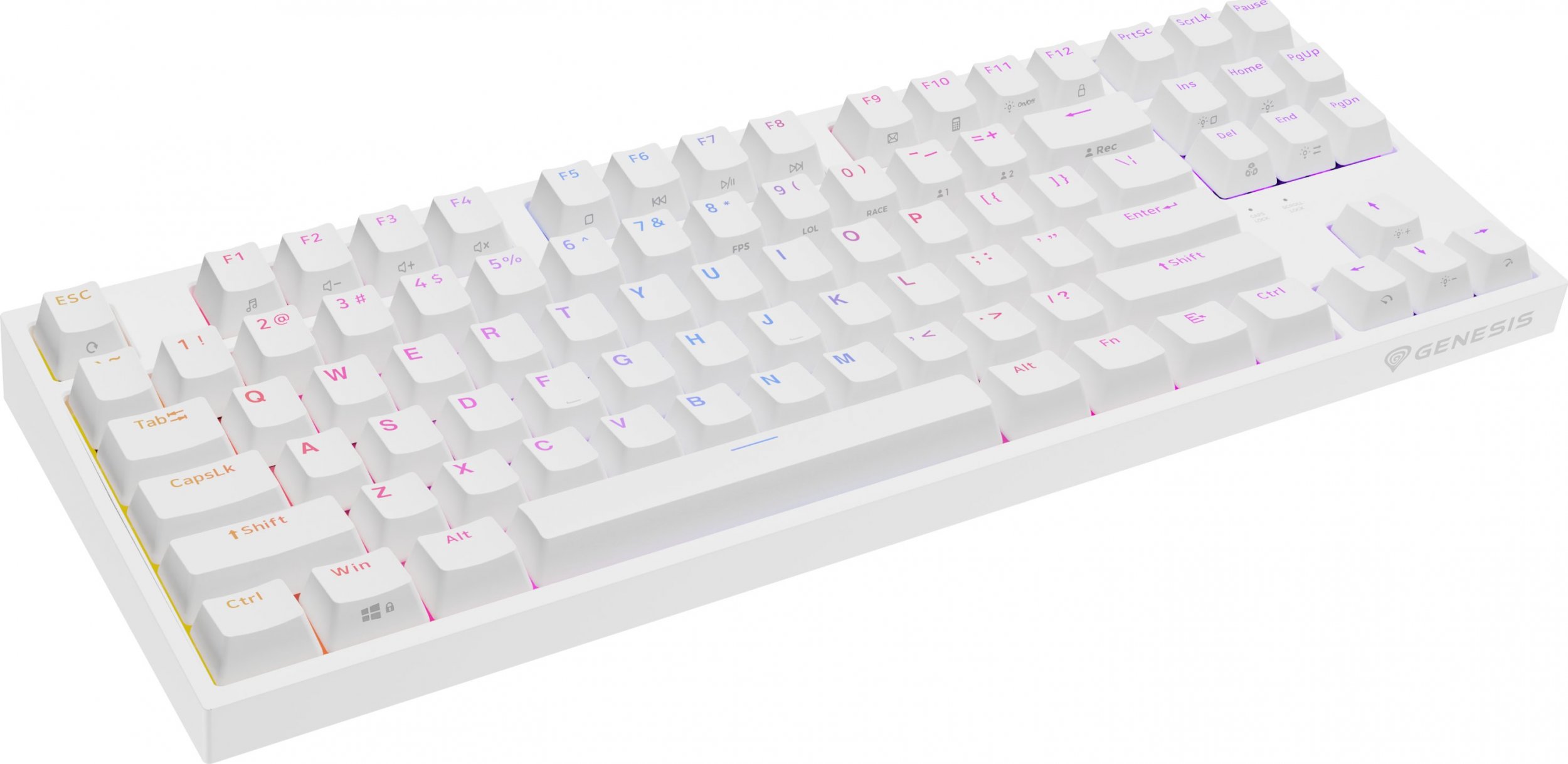 Механичка тастатура Genesis THOR 404 TKL NKG-2072, Kailh Box Brown V2, RGB, црна