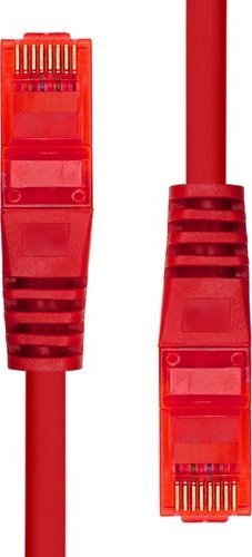 Kabllo rrjeti ProXtend UUTP CAT6, 20 cm, LSZH, e kuqe