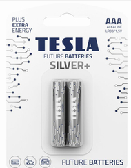 Bateri alkaline Tesla Silver+, AAA, paketim 240 copë
