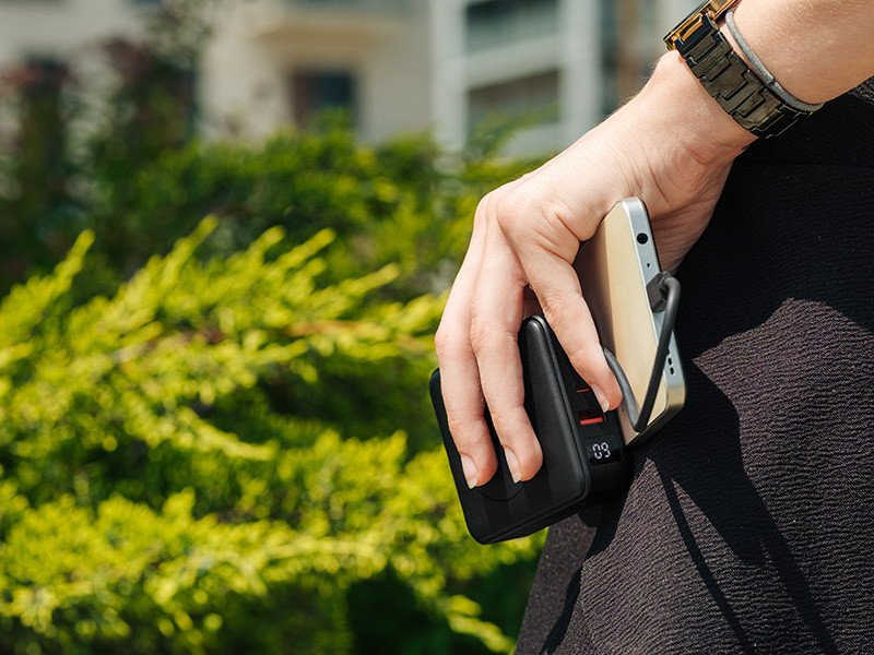 Powerbank Tracer Scout, 10000mAh, MAG PD QC, i zi