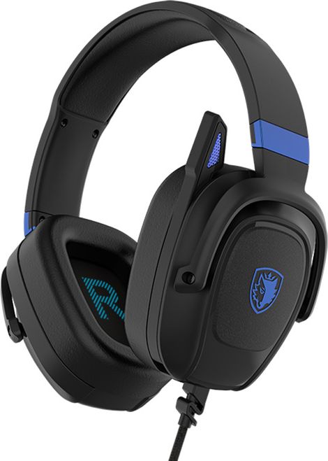 Kufje gaming Spower, stereo, mikrofon fleksibil, të zeza