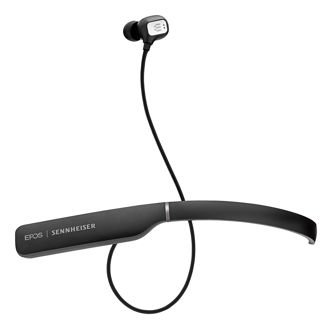 Kufje Sennheiser ADAPT 460, përçues kockor, Bluetooth, 20m rreze, të zeza/të argjendta