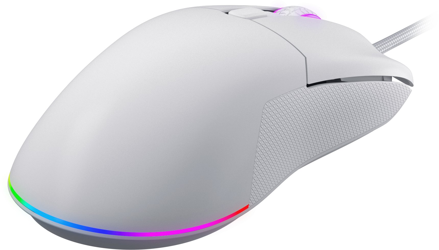 Maus gaming Hator Pulsar 3, me kabllo, 12000 DPI, i bardhë