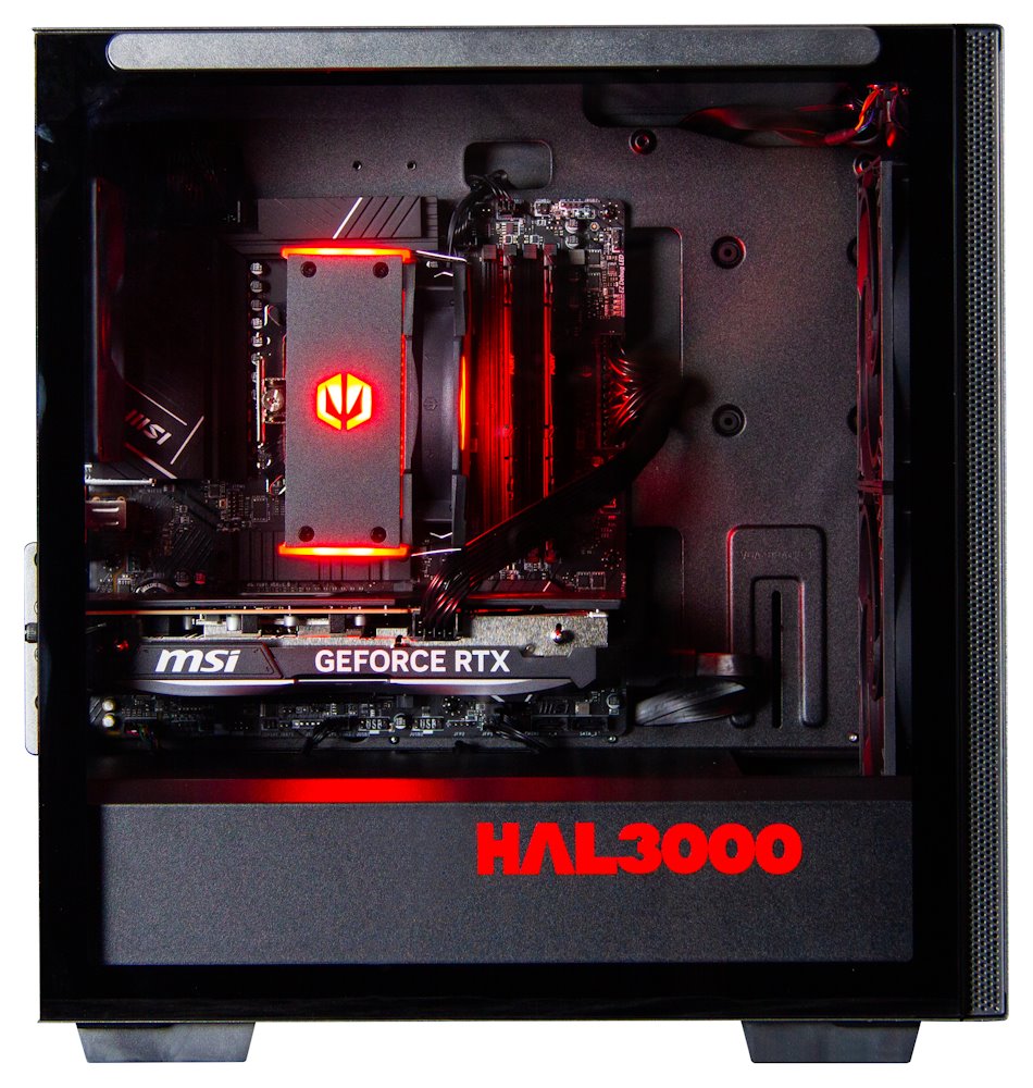 Kompjuter HAL3000 Cluicher Líne Pro, AMD Ryzen 5 9600X, 32GB DDR5, 1TB SSD, RTX 4070, i zi