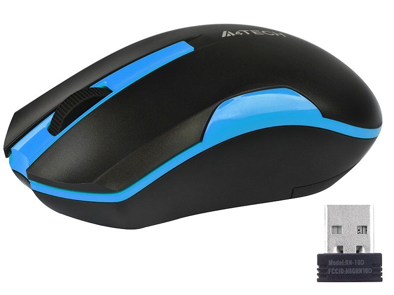 Maus A4 Tech G3-200N, RF Wireless, i zi