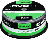 Set i DVD-R Intenso 4101154, 4.7GB, 16x, 25 copë Set i DVD-R Intenso 4101154, 4.7GB, 16x, 25 copë