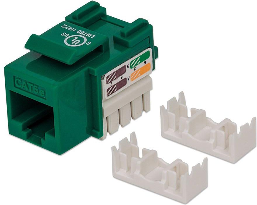 Modul për rrjet Intellinet Network Solutions 210997, Cat. 5e, UTP, RJ45, i gjelbër