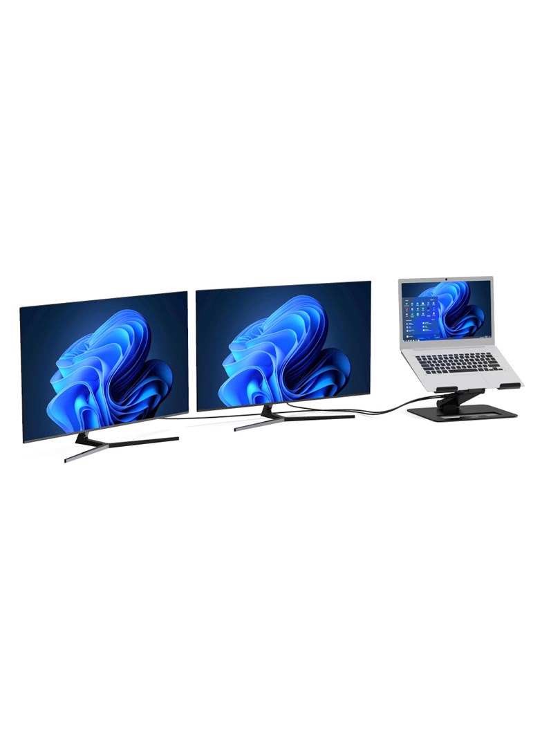 Stacion dokues USB-C me mbështetje për PC, 2 x 4K, 85W