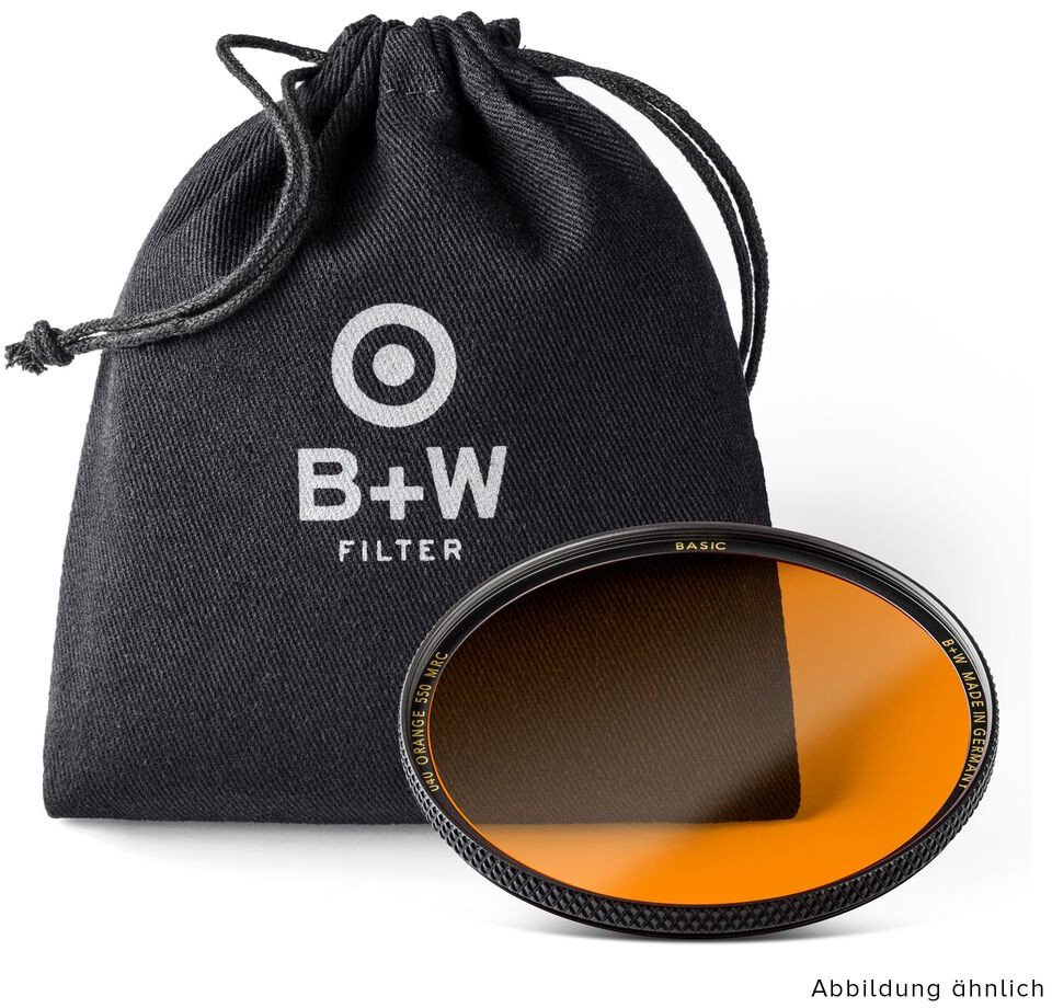 Filter fotografie B+W Basic 040M MRC Orange 550, 62mm, portokalli
