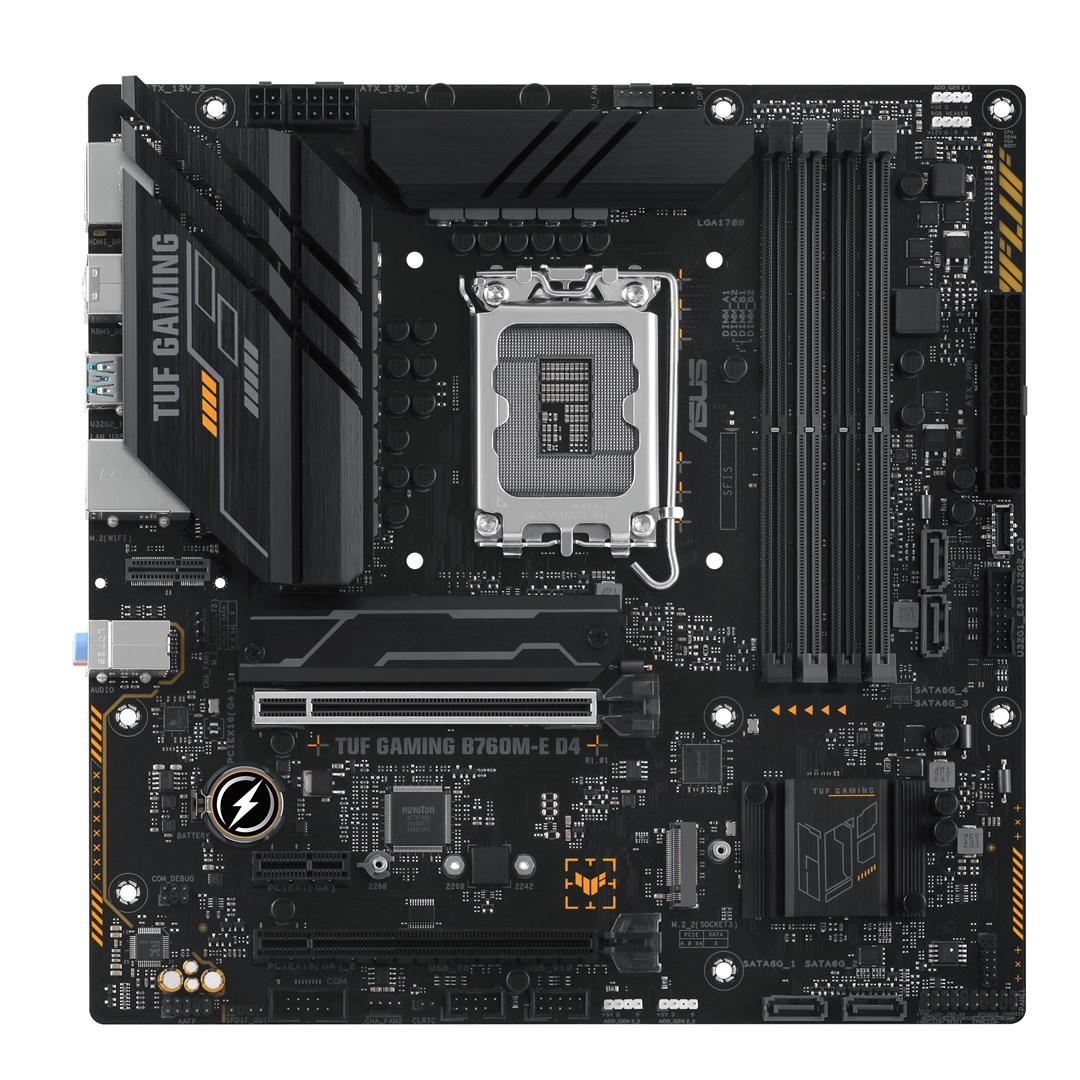Pllakë amë ASUS TUF Gaming B760M-E D4 Intel B760 LGA 1700 micro ATX