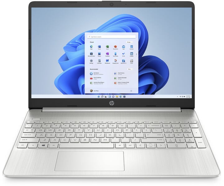 Laptop HP 15s-fq4990nc, 15.6", Intel Core i5, 16GB RAM, 512GB SSD, Intel Iris Xe Graphics, i argjendtë