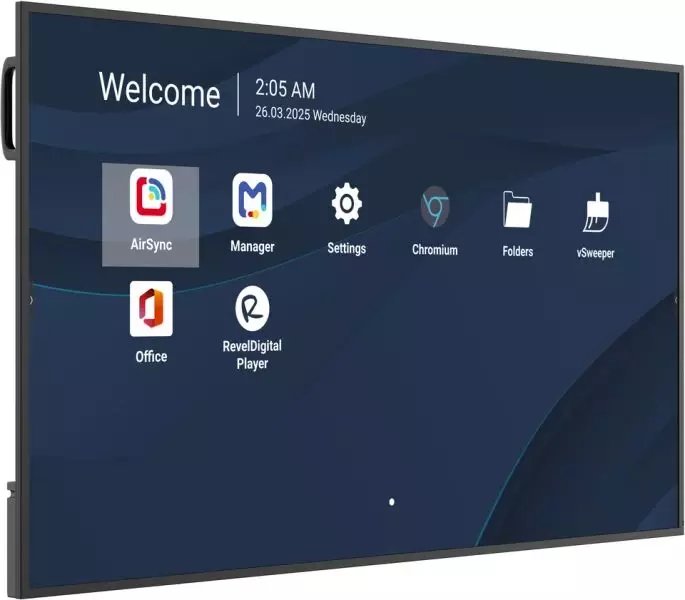 Ekran profesional ViewSonic CDE6514-2C, 65", 4K Ultra HD, Android 14, i zi