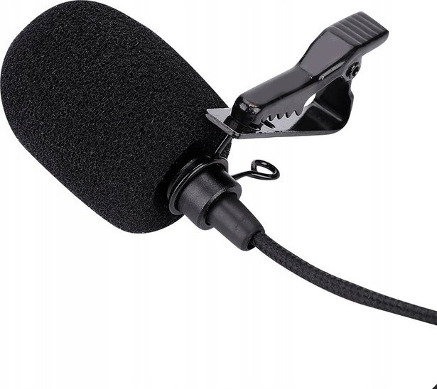 Mikrofon i jashtëm SJCAM, për kamera aksion SJCAM SJ6 SJ7 SJ10 PRO, me kapëse, i zi