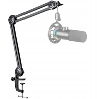 Qëndrim pantograf për mikrofon Fifine BM63, kapëse tavoline 5 cm, çelik, i zi