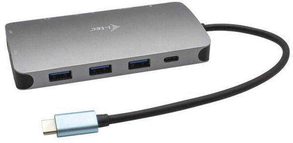 Docking station i-tec Metal Nano USB-C, VGA, HDMI, 3x USB 3.0 + karikues universal i-tec 112W