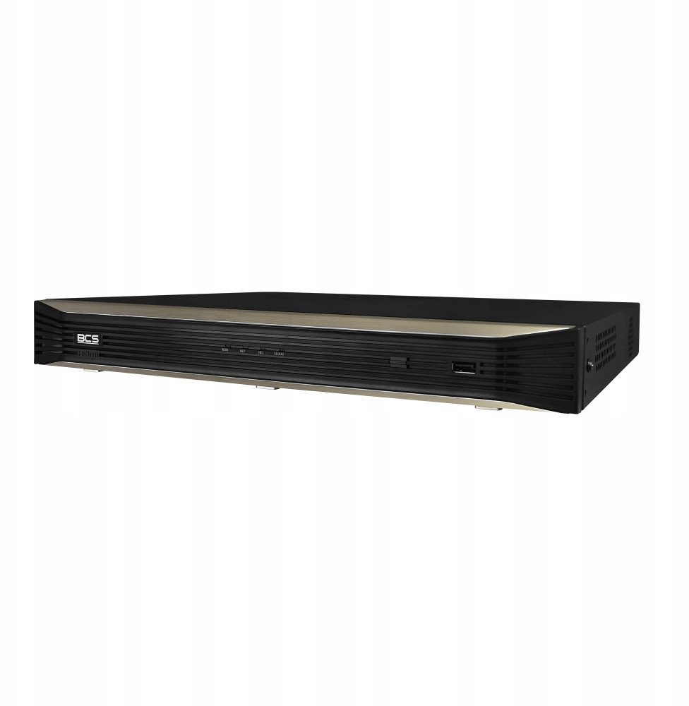 Regjistrues IP BCS P NVR0802 A 4K 8 kanale, 8 porta PoE, HDMI 4K, i zi