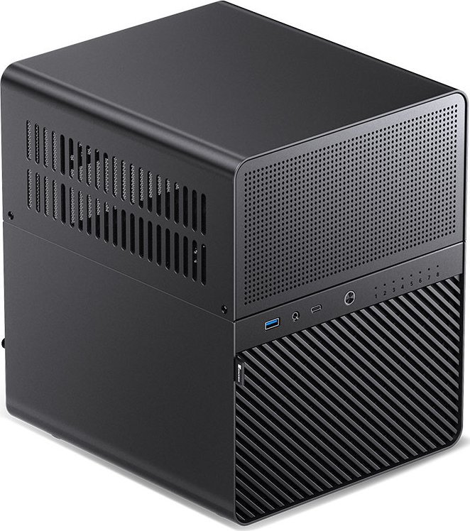 Куќиште NAS Jonsbo N3, Mini ITX, до 8x 3.5", црно