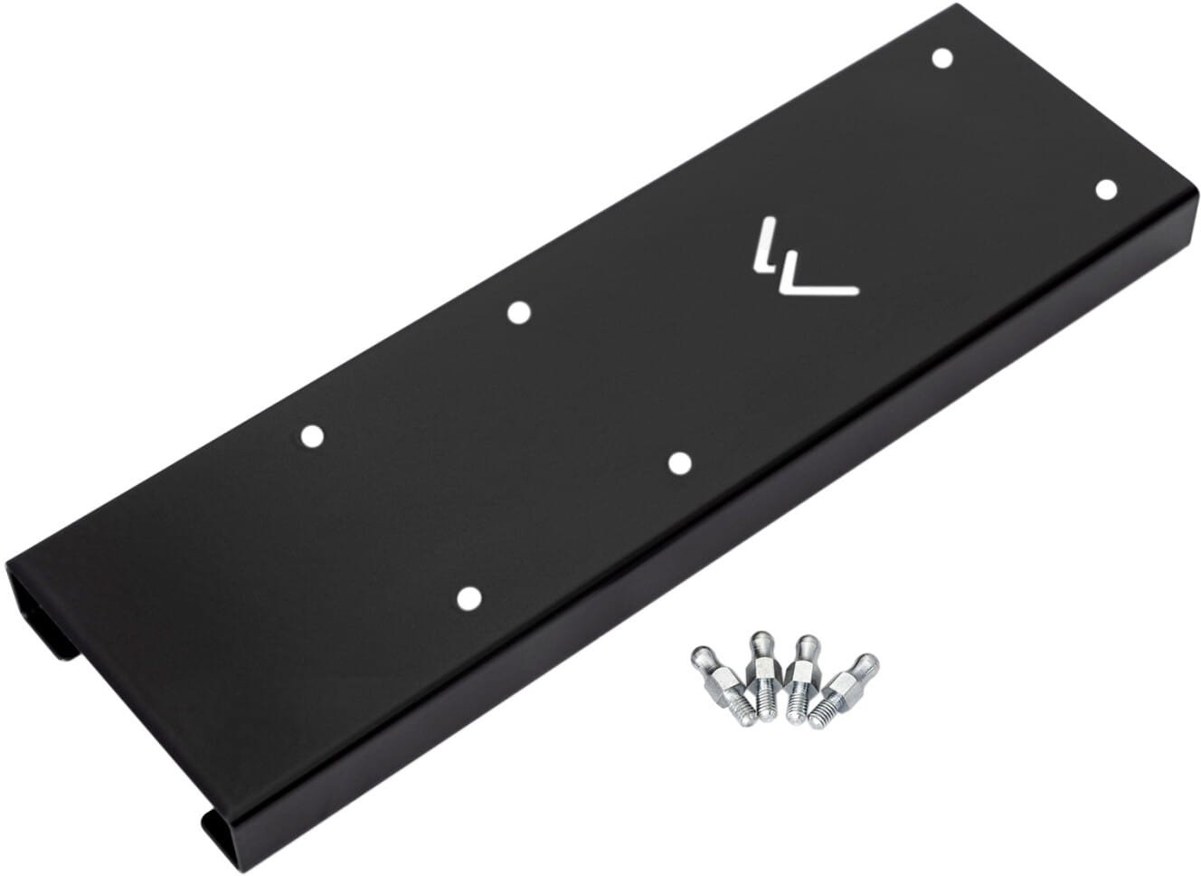 Adapter për tub Watercool MO RA IV Heatkiller, për radiator MO RA IV, çelik, i zi