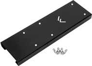 Adapter për tub Watercool MO RA IV Heatkiller, për radiator MO RA IV, çelik, i zi