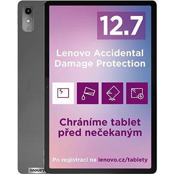 Таблет Lenovo Tab P12, 12.7\", 8GB RAM 128GB, сива Storm, со стилус