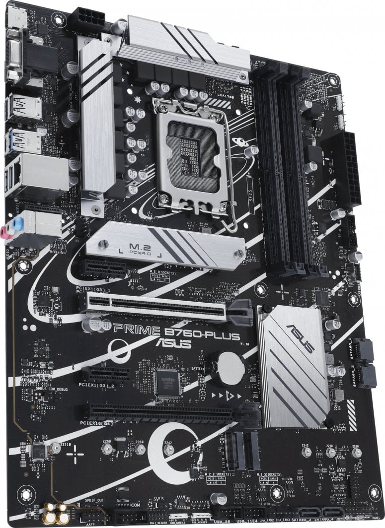 Pllakë amë Asus PRIME B760-Plus, Intel B760, Socket 1700, 4 slota, ATX