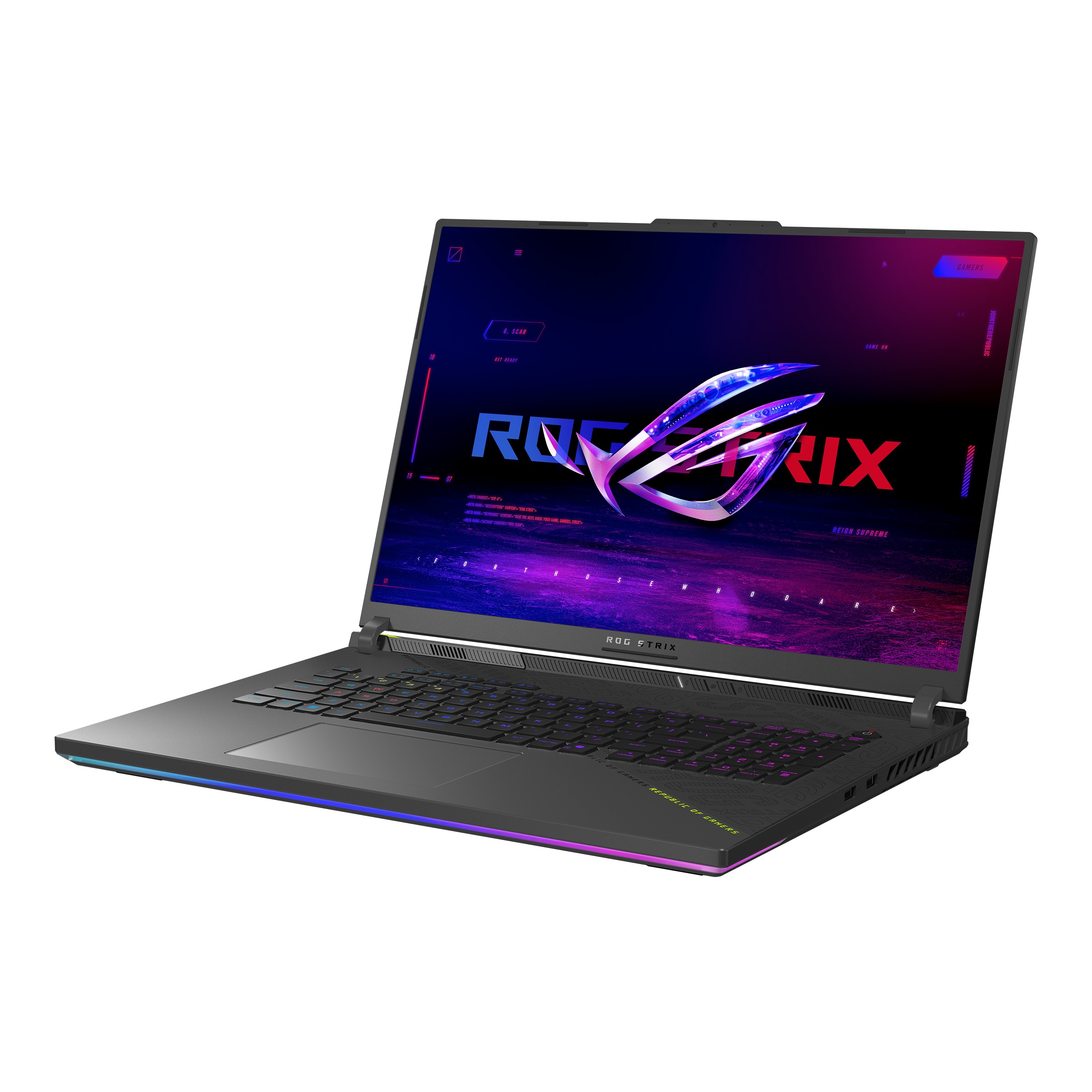 Laptop gaming ASUS ROG Strix G18, 18", AMD Ryzen 9 9955HX, 32GB RAM, 1TB SSD, NVIDIA GeForce RTX 5060, i zi