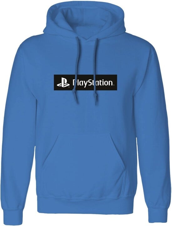 Duks PlayStation - Box Logo, XXL, i kaltër
