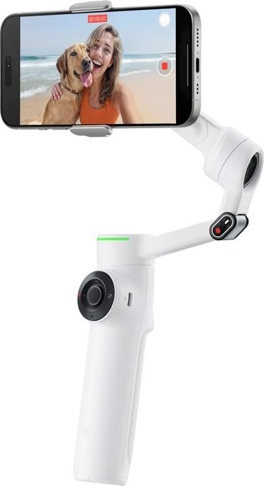 Stabilizues për telefon Insta360 Flow 2 Pro Creator Bundle, 360°, ndjekje automatike, gri