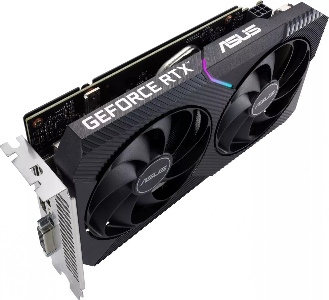 Kartë grafike Asus Dual GeForce RTX 3050 OC V2 8GB GDDR6 (DUAL-RTX3050-O8G-V2)