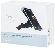 Mbajtëse tableti BLOW US-26, për mbështetëse koke, e zezë