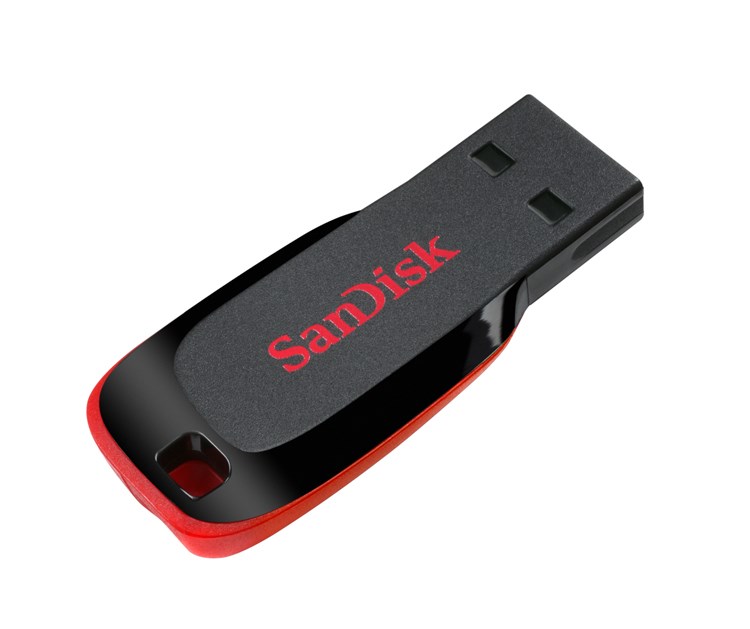 USB SanDisk Cruzer Blade, 128 GB, USB Type-A